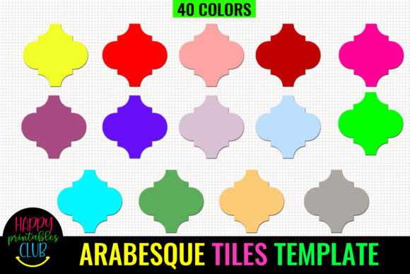 Download Arabesque Tiles Template- Arabesque Tile - Premium Resources