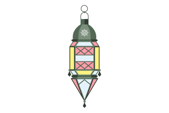 Download Decorative Lantern with Arabesque Ornament - Premium Resources